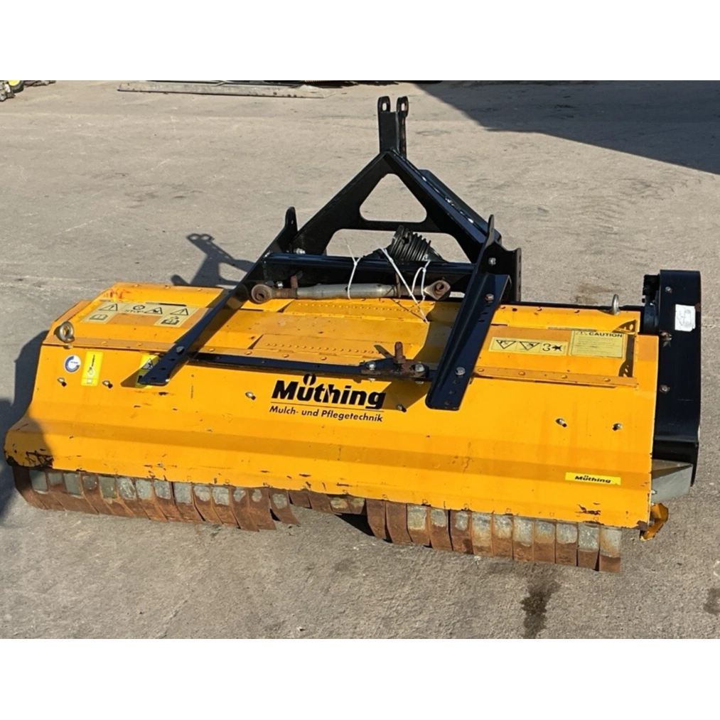 MUTHING FRONT MOUNTED 160CM HEAVY DUTY PTO FLAIL MOWER TOPPER